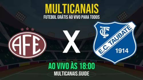 Assista Ferroviária x Taubaté ao vivo pela internet em alta definição – 08/05