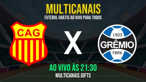 Assistir Atlético Grau x Grêmio ao vivo online grátis em HD – 07/05/2025