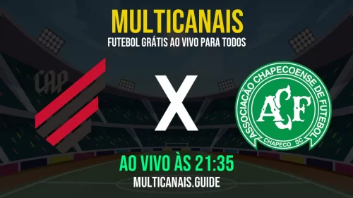 Veja Athletico x Chapecoense ao vivo online e de graça – 08/05/2025