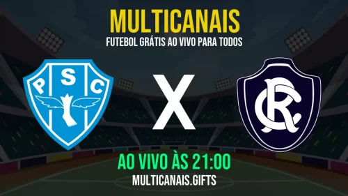Assistir Paysandu x Remo ao vivo online grátis em HD – 07/05/2025