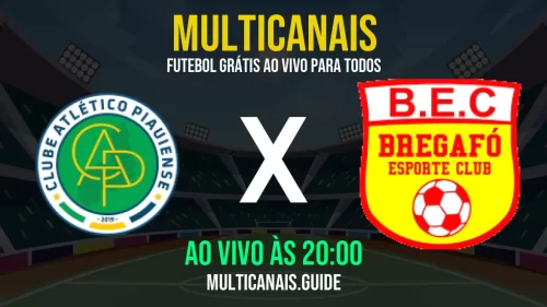 Assistir Atlético Piauiense x Bregafó ao vivo hoje – Veja online grátis em HD (09/05/2025)