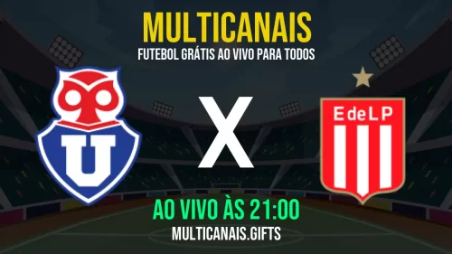 Assistir Universidad de Chile x Estudiantes ao vivo online grátis em HD – 07/05/2025