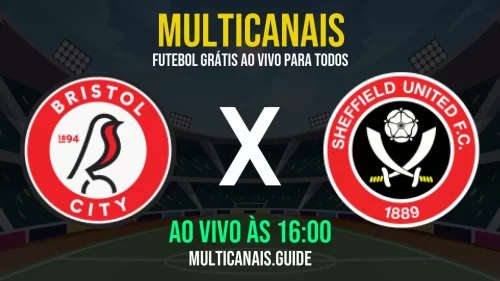 Assista Bristol City x Sheffield United ao vivo pela internet em alta definição – 08/05