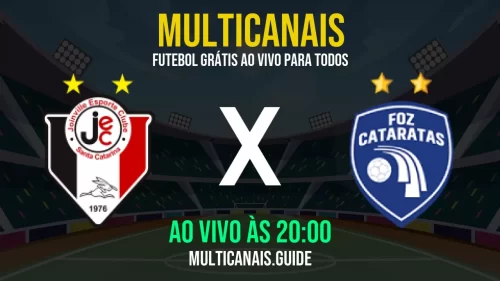 Assista Joinville x Foz Cataratas ao vivo pela internet em alta definição – 08/05