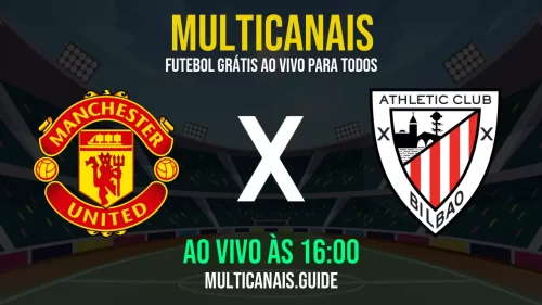Assista Manchester United x Athletic Bilbao ao vivo pela internet em alta definição – 08/05