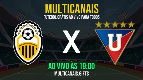 Assista Online: Deportivo Táchira x LDU ao Vivo Grátis em HD (07/05/2025)